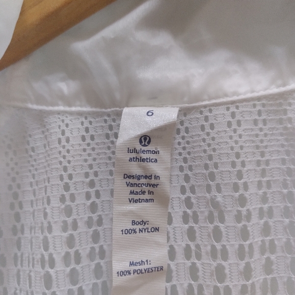 Lululemon Athletica Wear Size 6 White - Picture 2 of 3